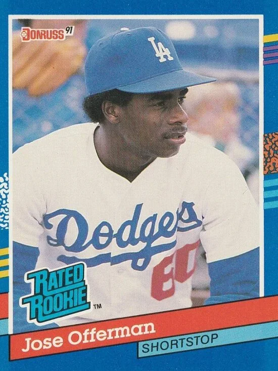 Jose Offerman Baseball Card Collection - Picture 3 of 3